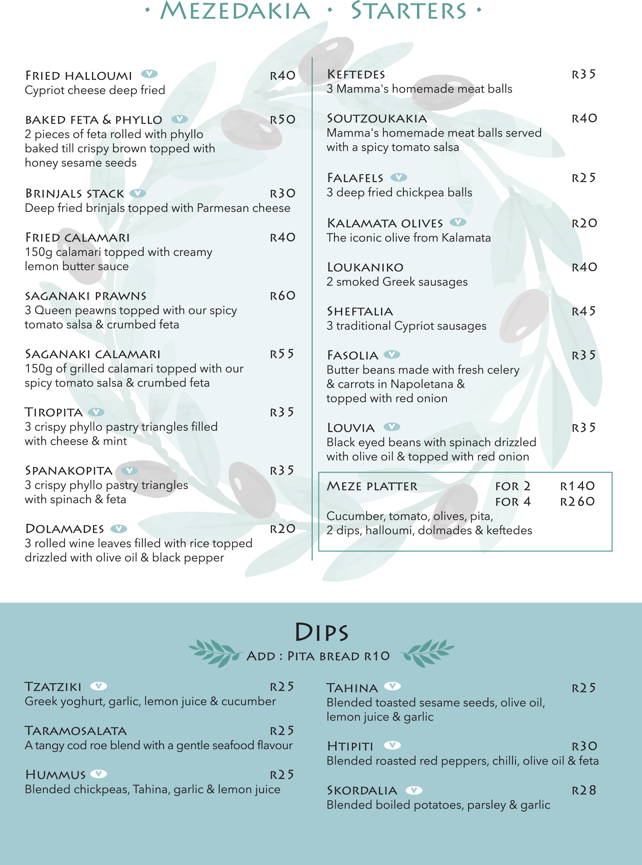 Restaurant Filos Weinstadt _ Filos Speiseplan – BDNE